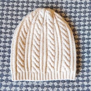 Joie cashmere / wool blend knit hat.